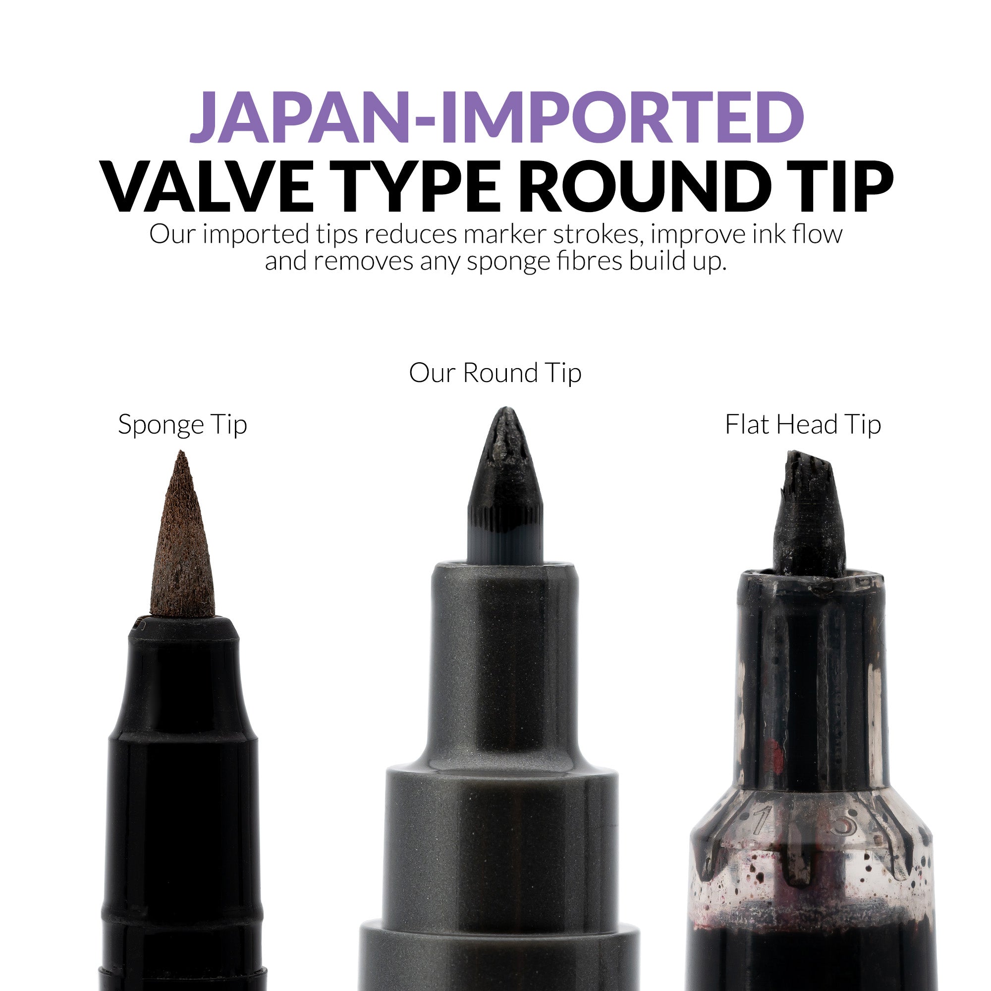 Metallic Series Markers * 2 Zirconium Black