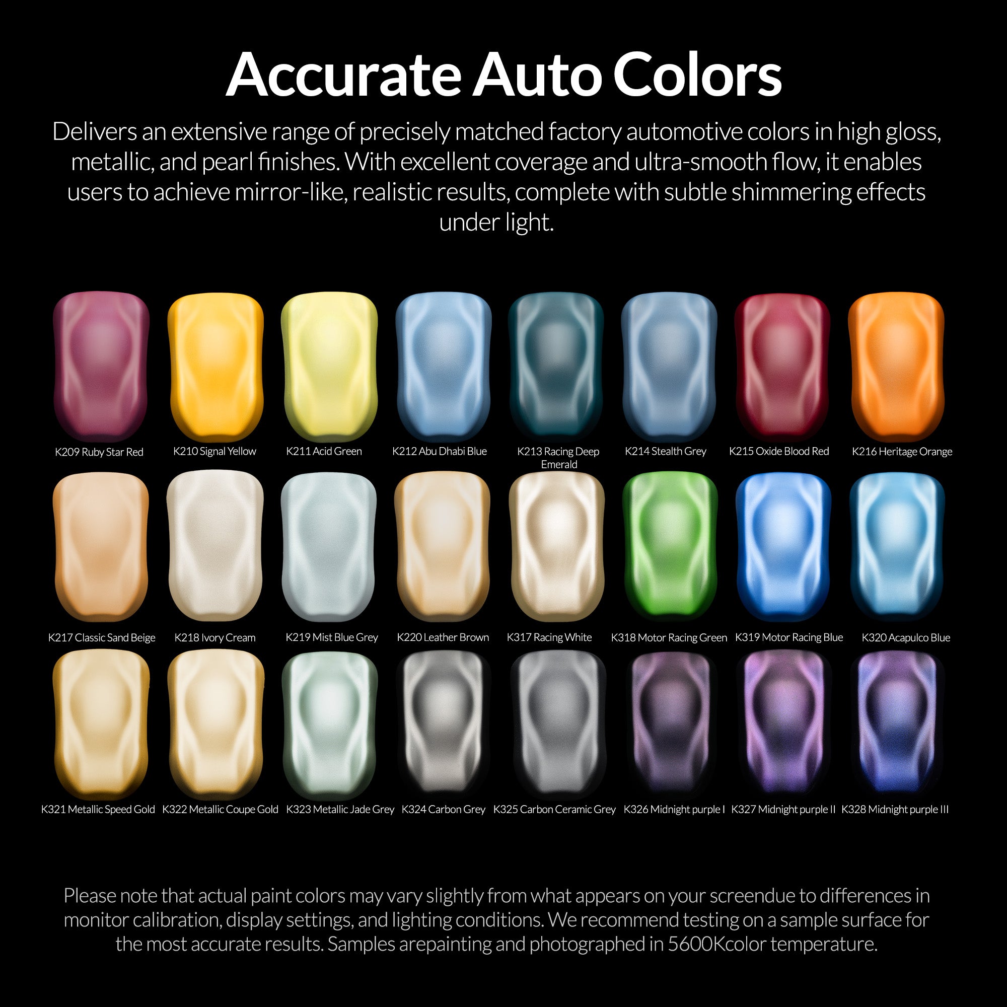 24 Auto Colors Set B-Set