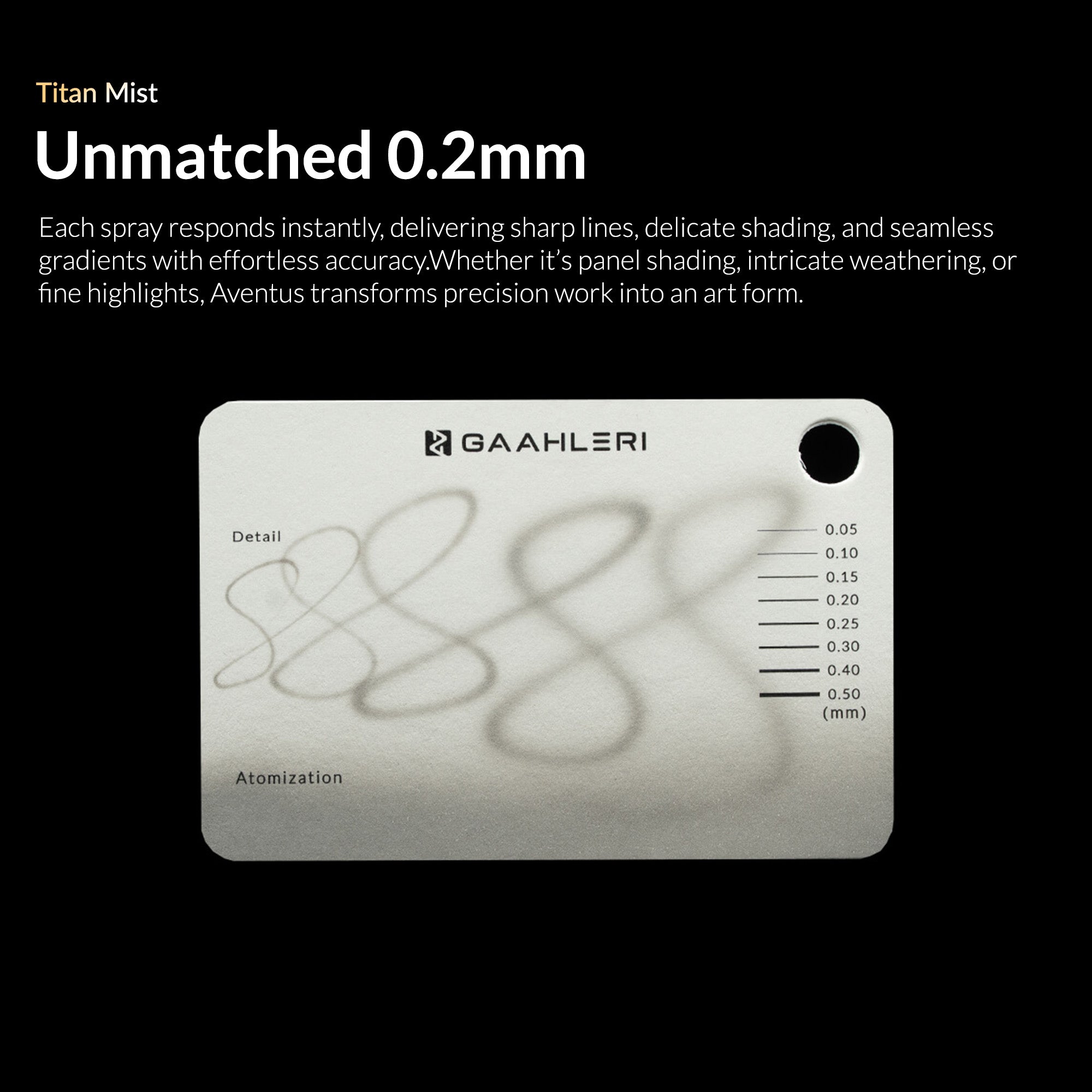 Ace Series Aventus Titan Mist 0.2 & 0.4mm