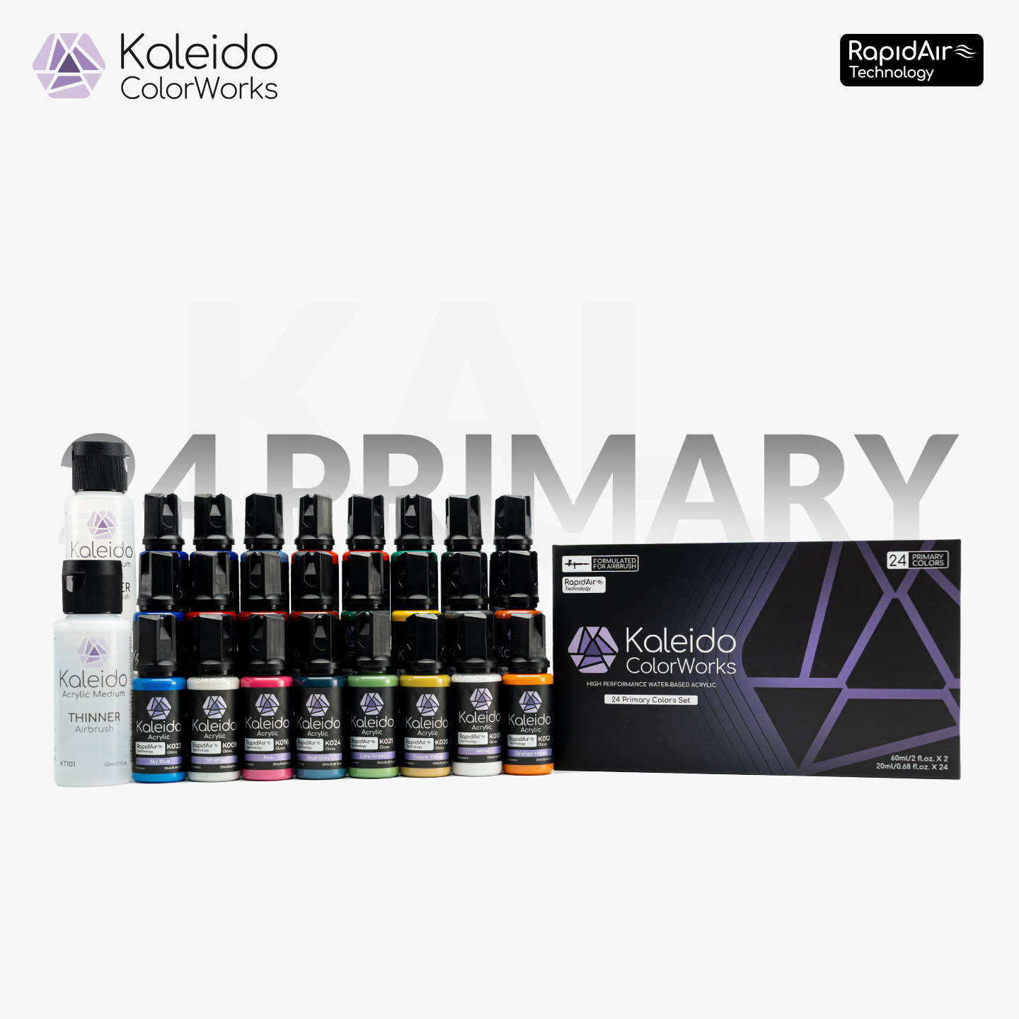 24 Color Primary Set