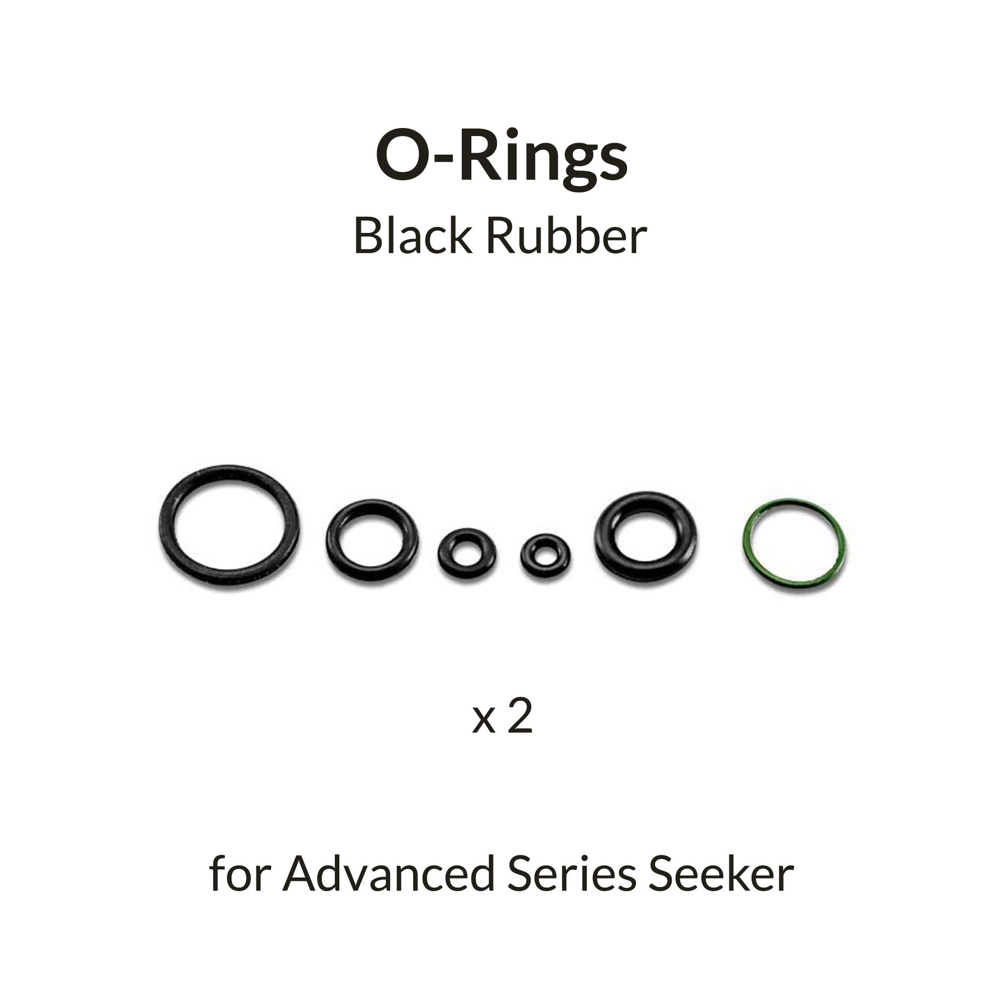 Seeker Black O-Rings