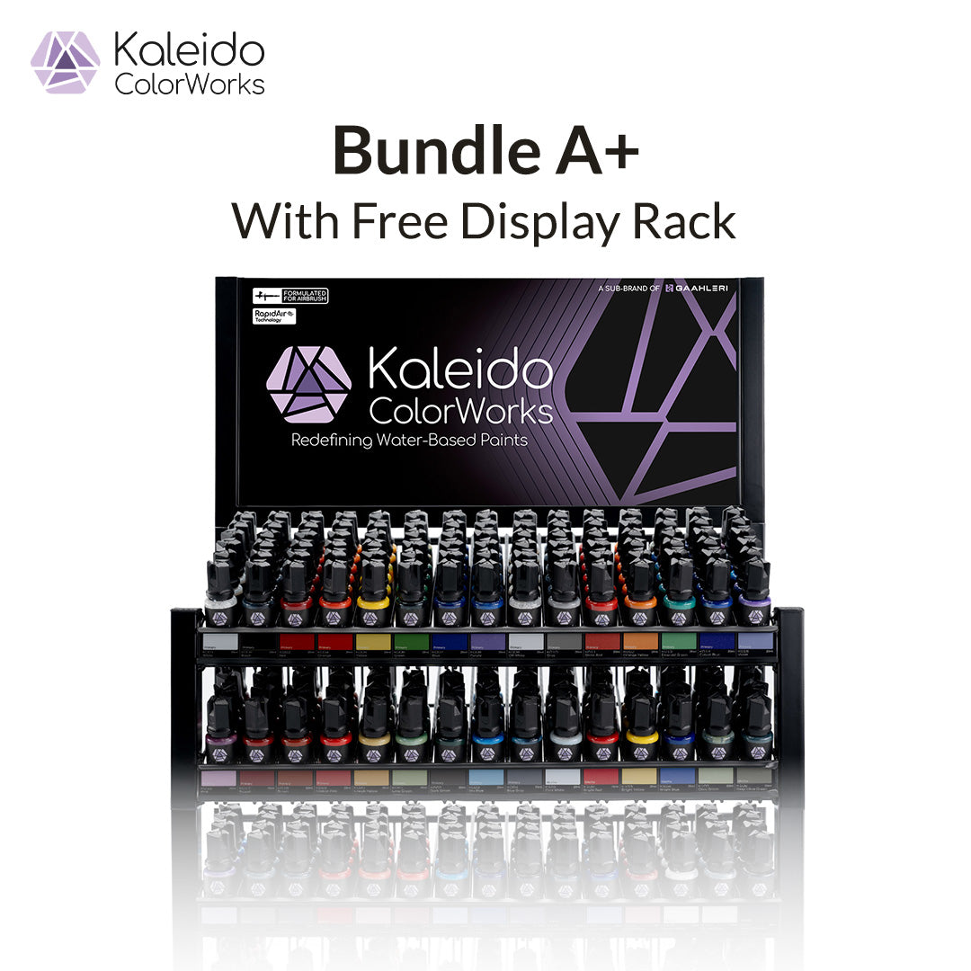 Kaleido ColorWorks Bundle A+ with Free Display Rack
