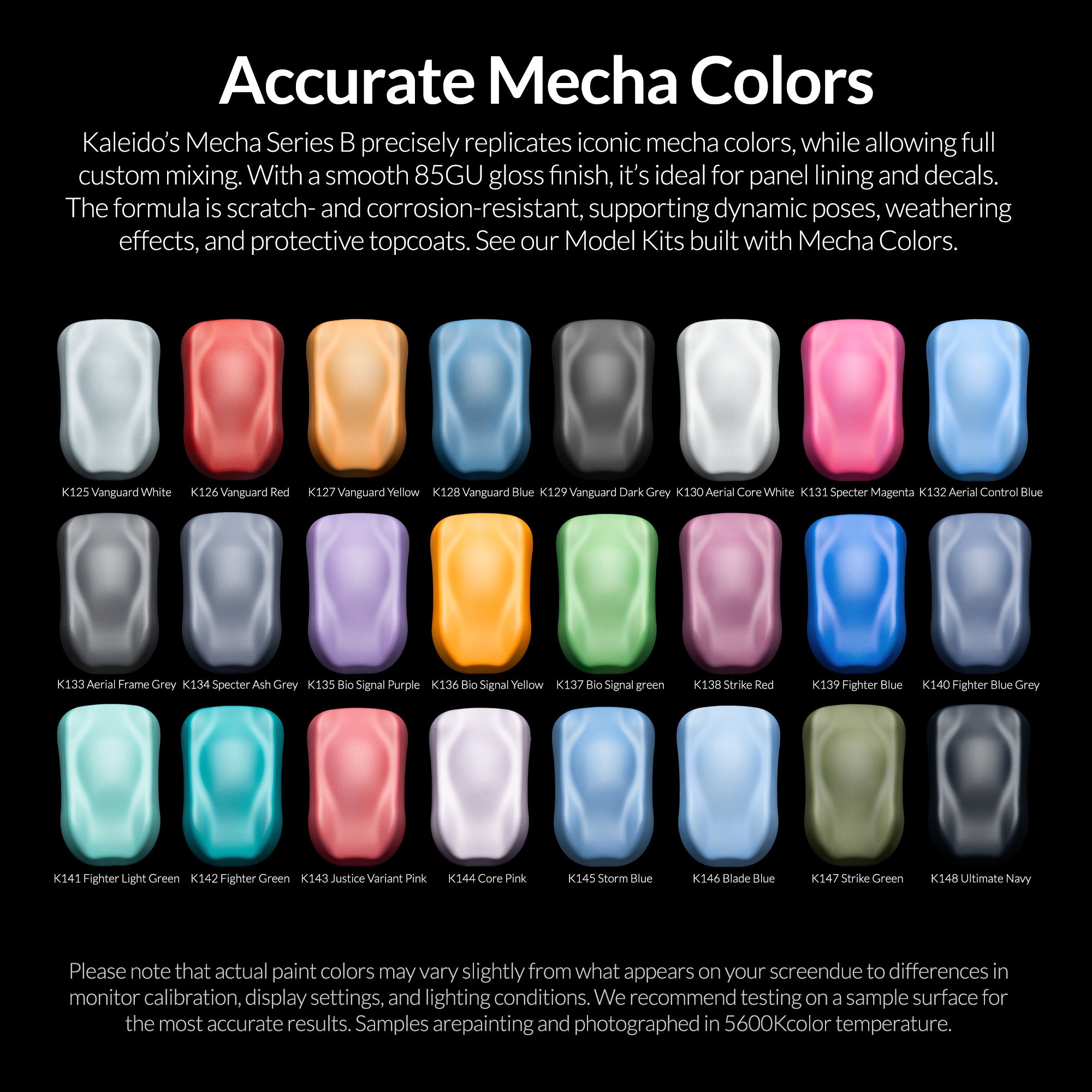 24 Mecha Colors Set B-Set