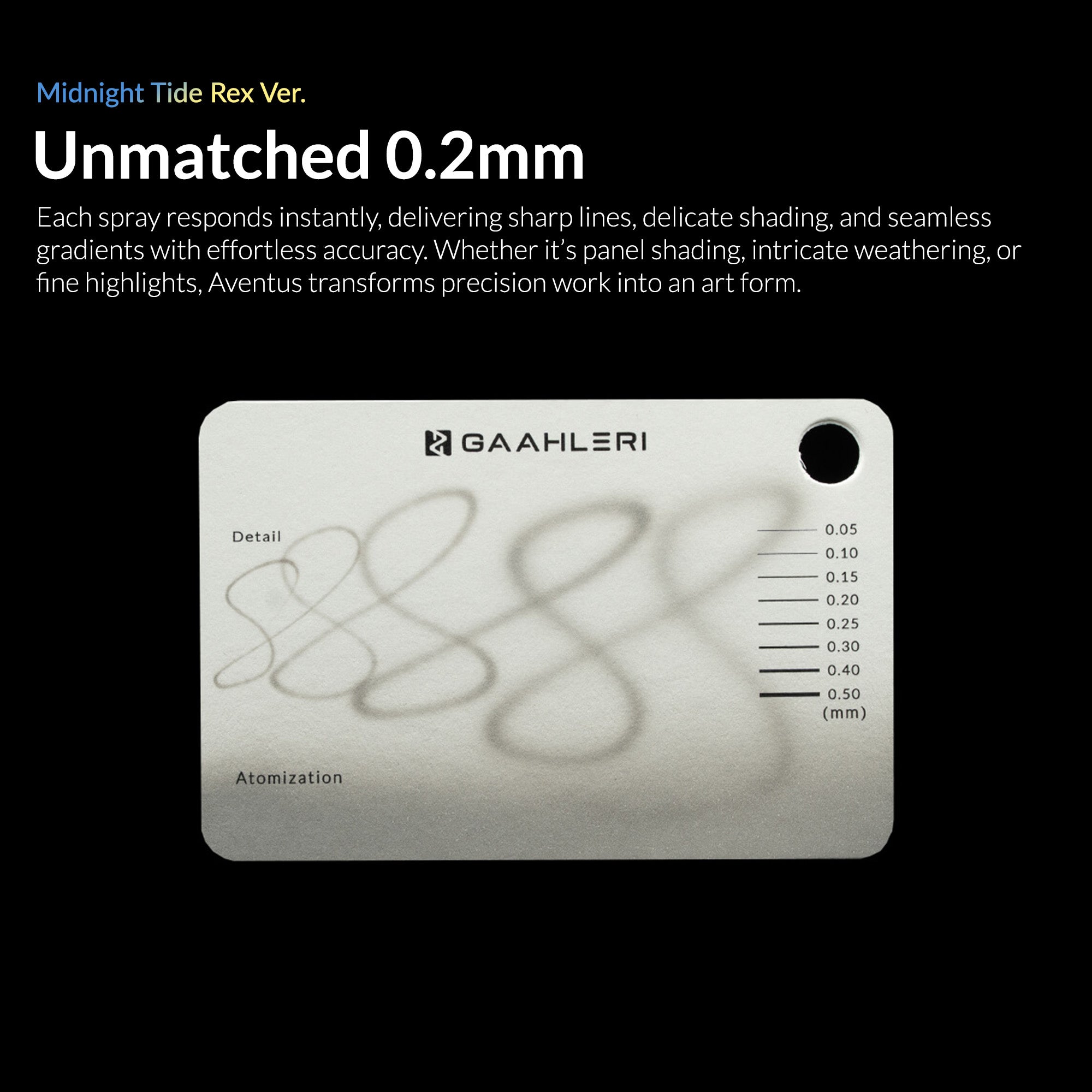 Ace Series Aventus Midnight Tide Rex Ver. 0.2 & 0.4mm