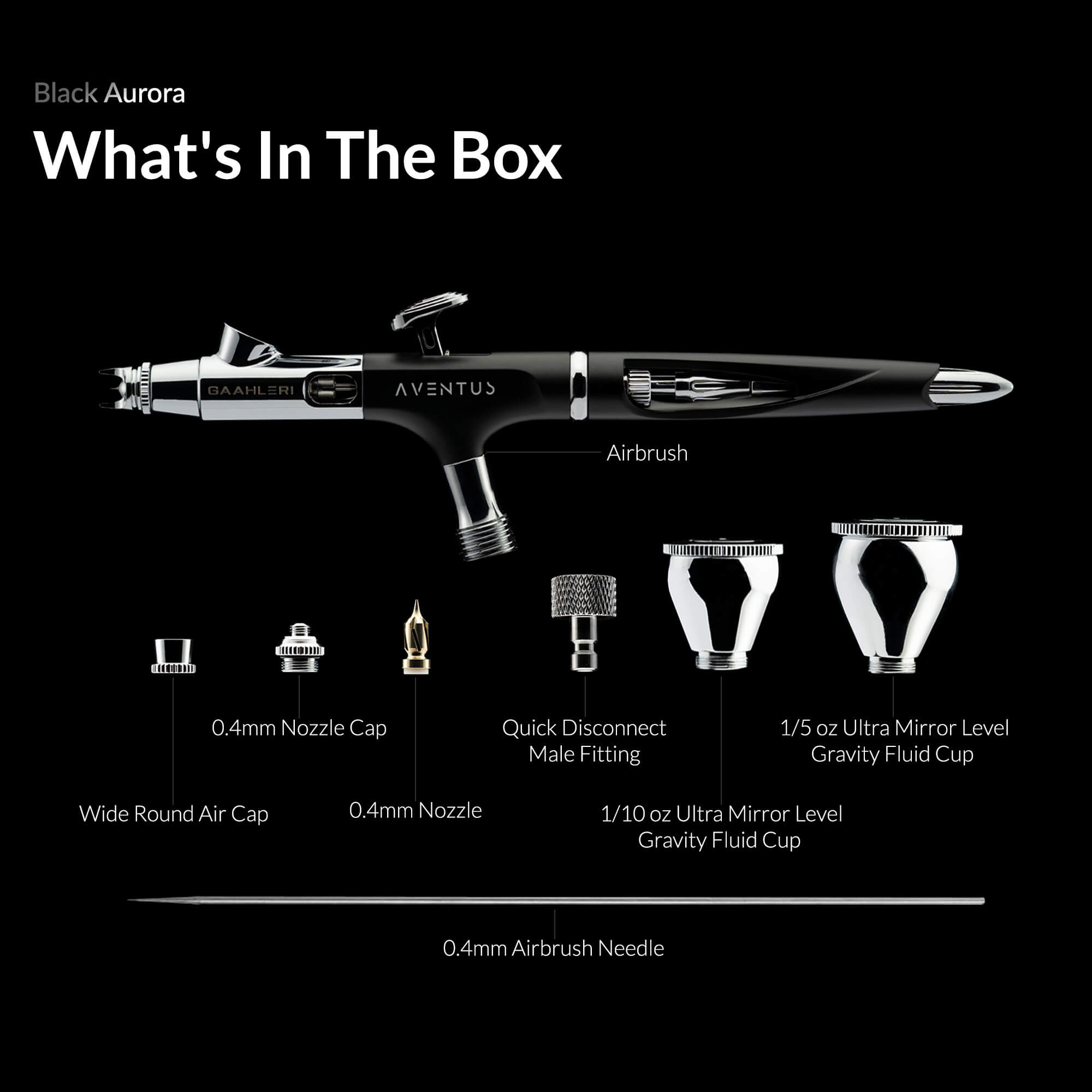 Ace Series Aventus Black Aurora 0.2 & 0.4mm