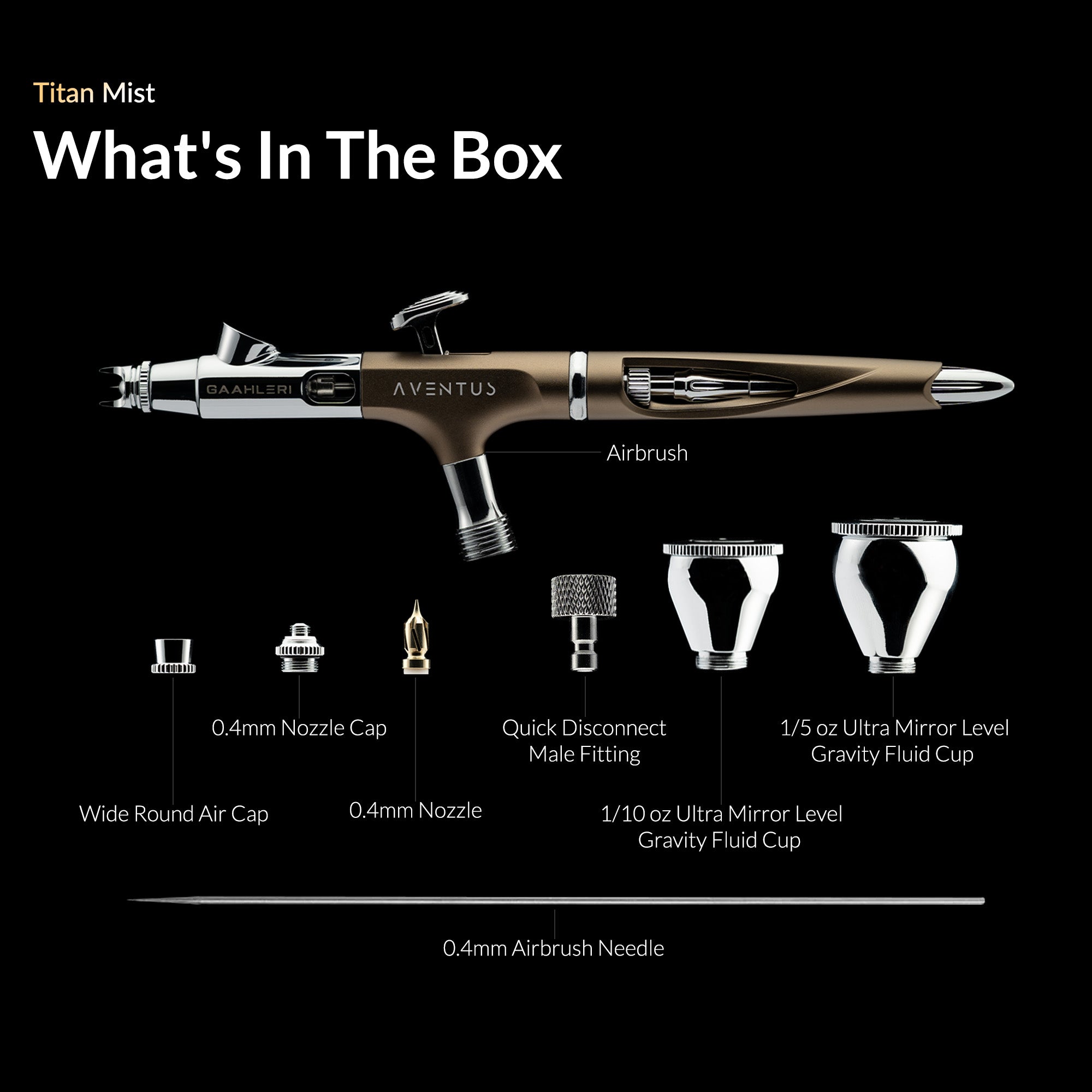Ace Series Aventus Titan Mist 0.2 & 0.4mm