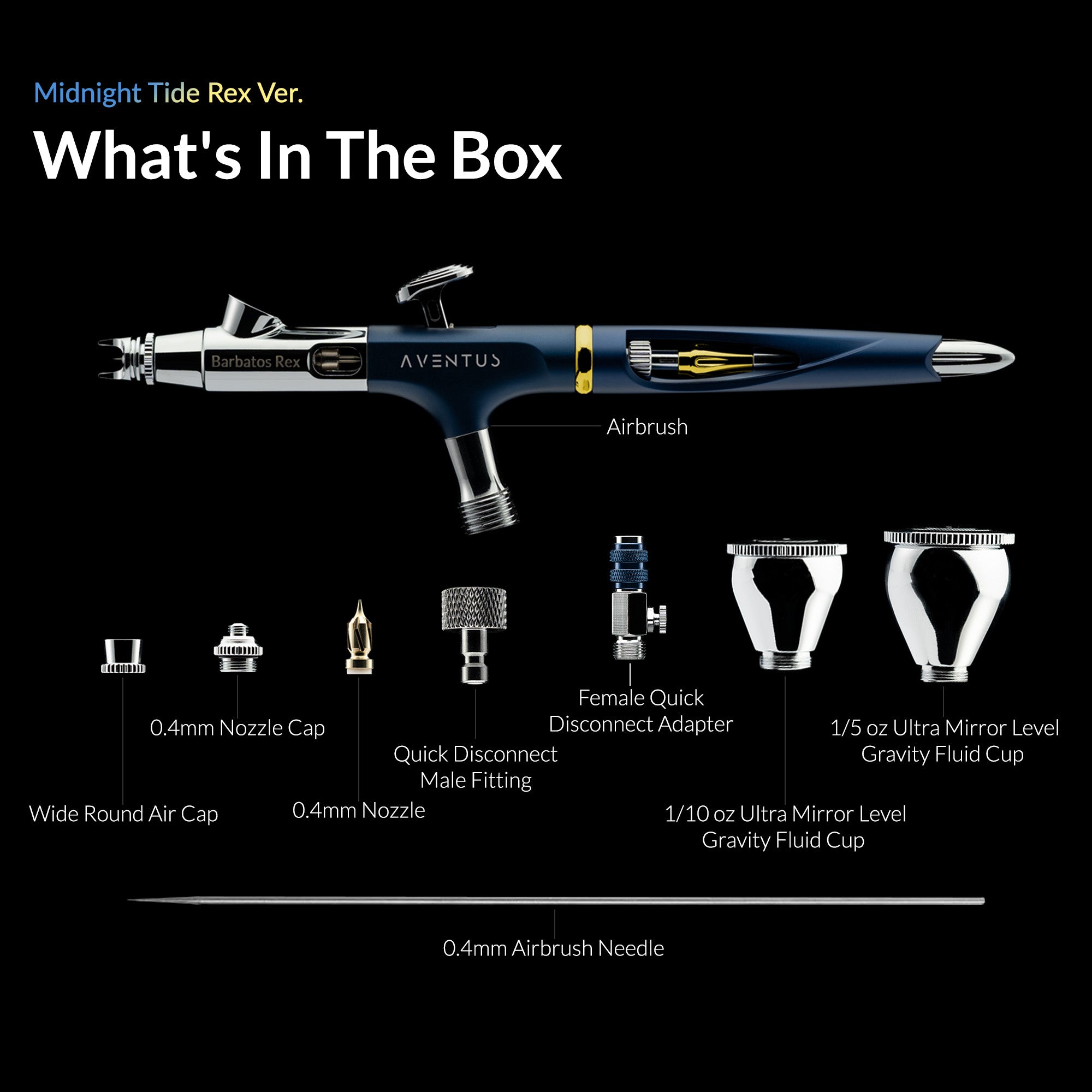 Ace Series Aventus Midnight Tide Rex Ver. 0.2 & 0.4mm