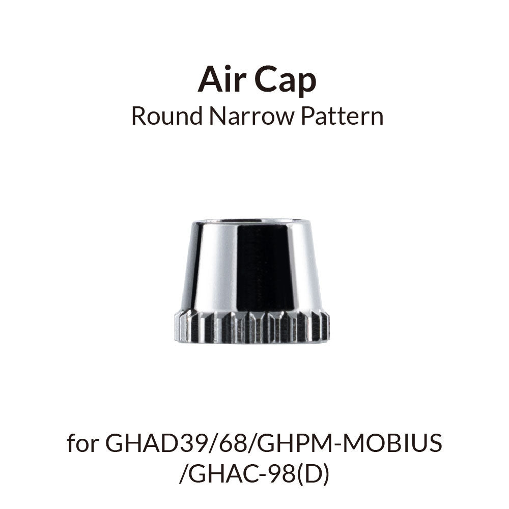 Airbrush Round Narrow Air Cap for Premium Mobius