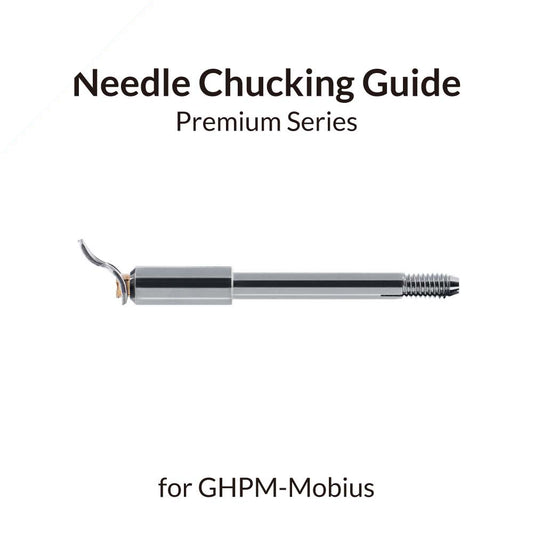 Airbrush Needle Chucking Guide for Premium Mobius