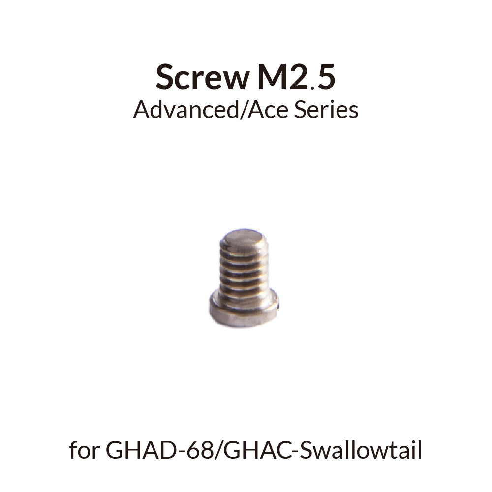 Screw M2.5 for GHAD-68/Swallowtail