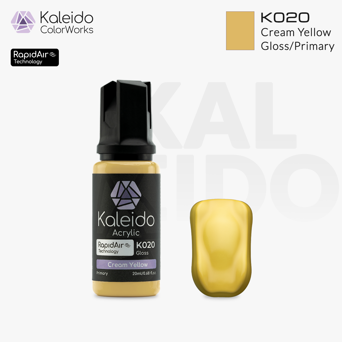 K020 Cream Yellow X 6