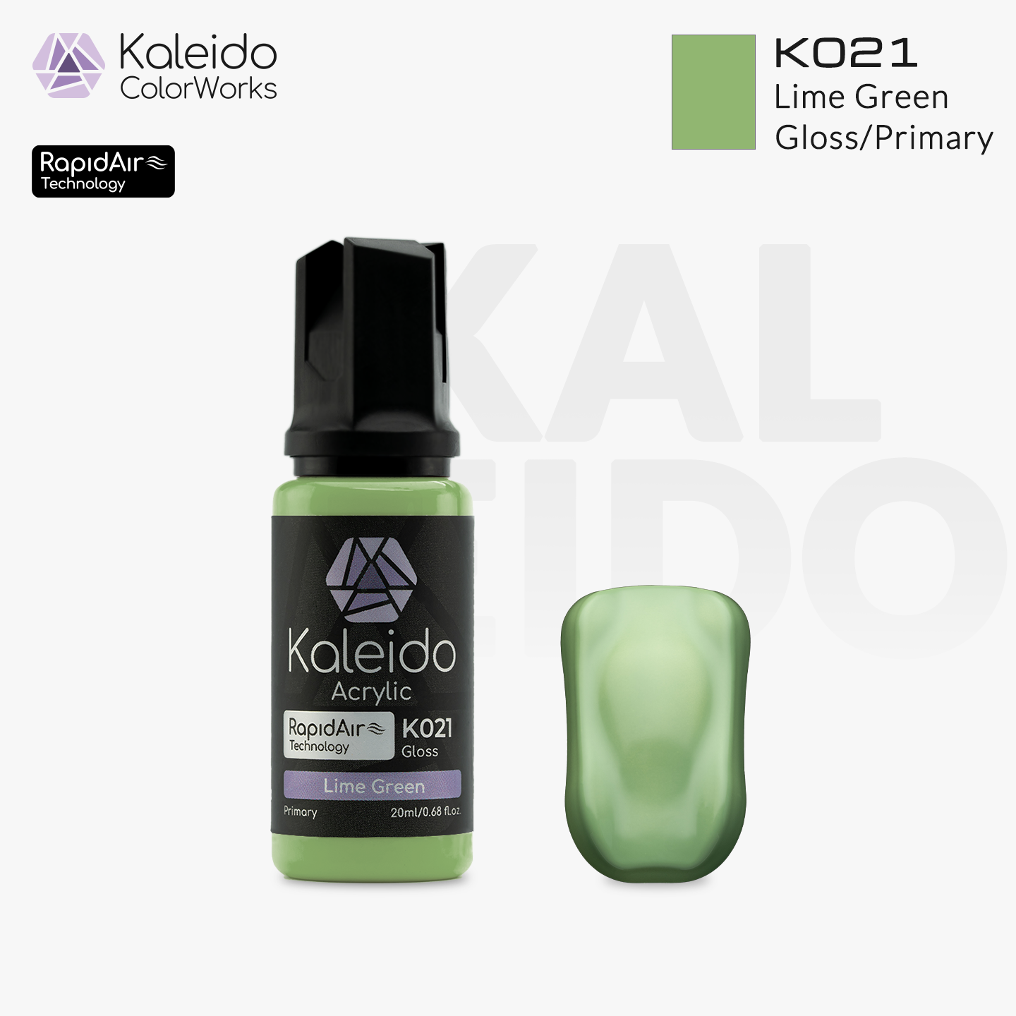 K021 Lime Green X 6