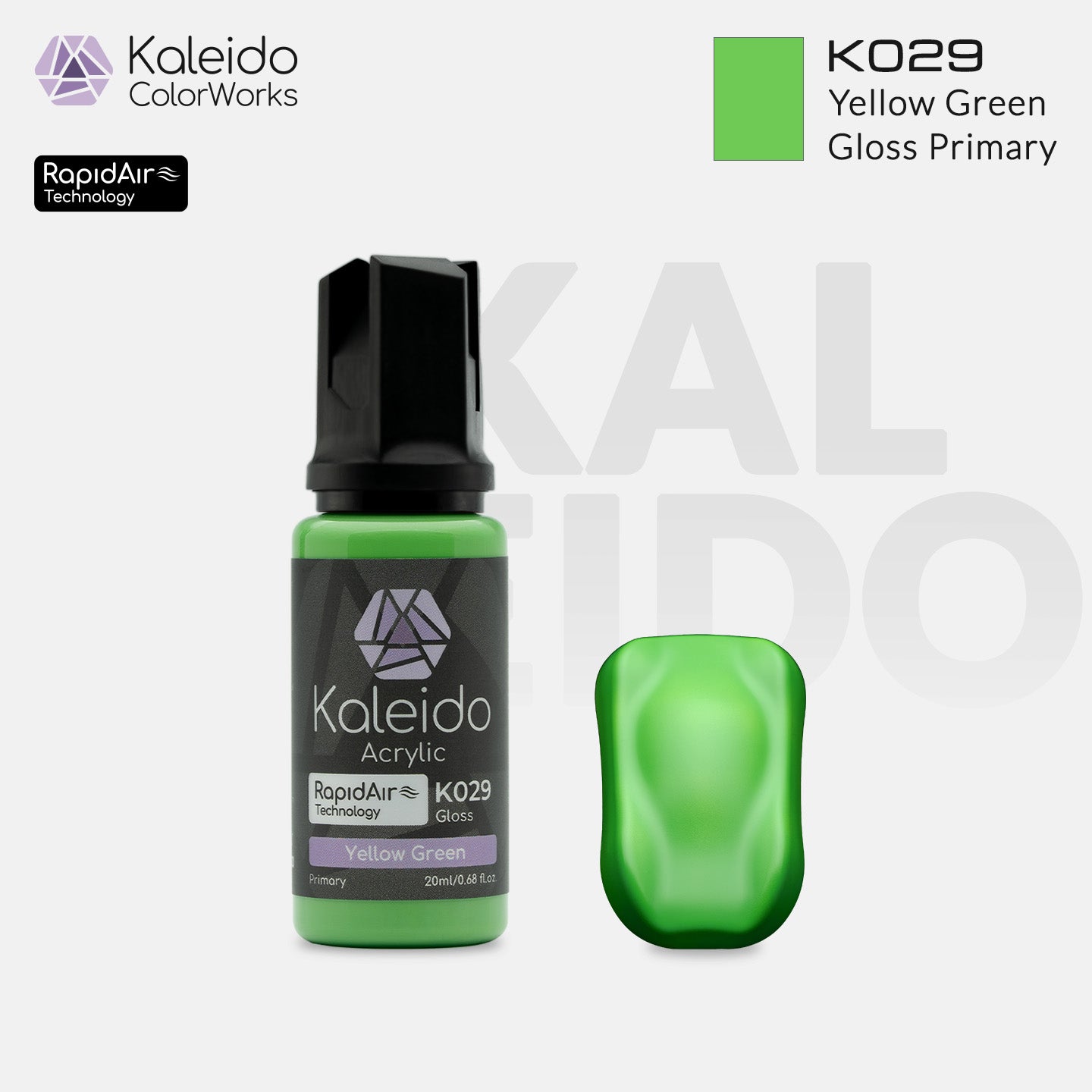 K029 Yellow Green X 6