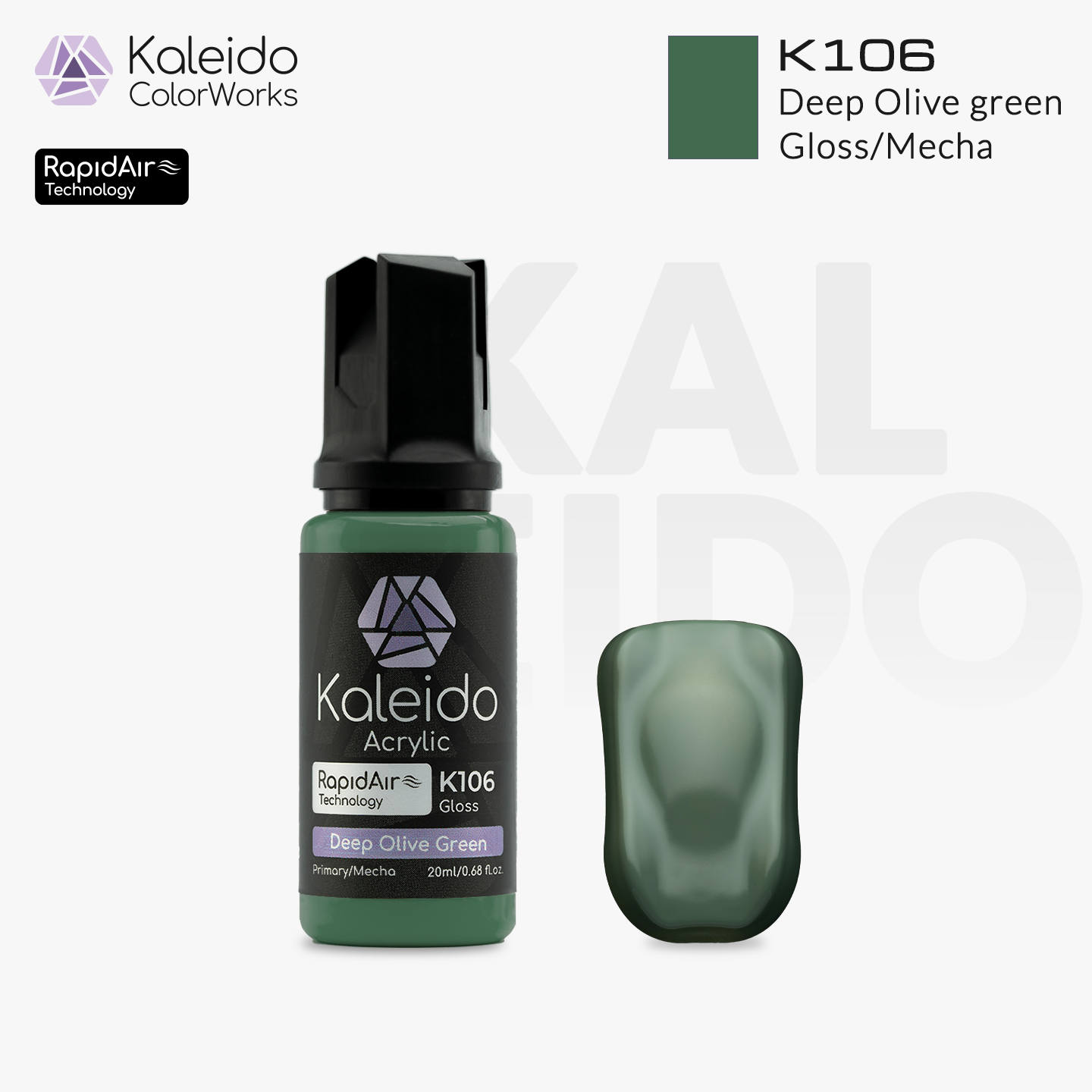 K106 Deep Olive green X 6