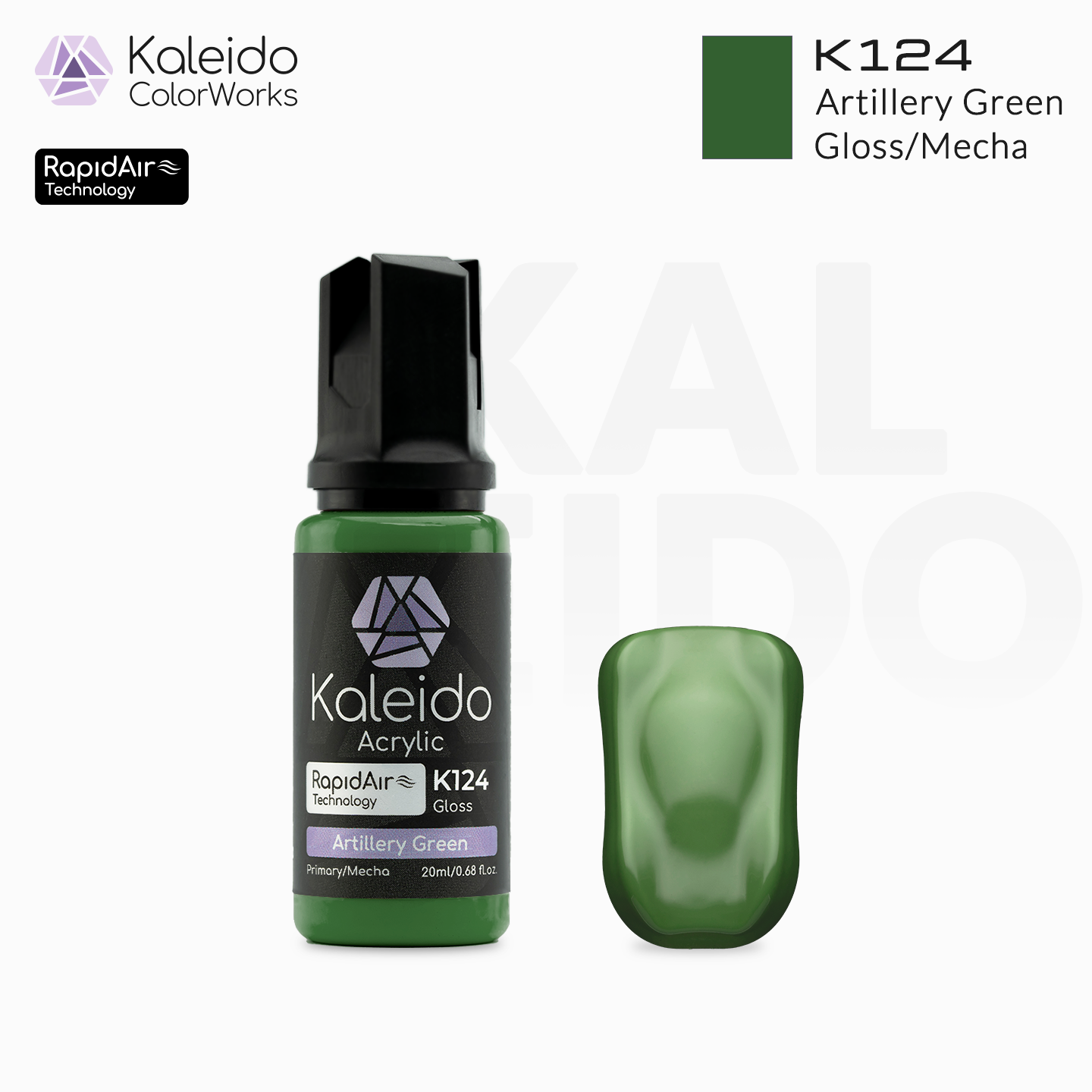 K124 Artillery Green X 6