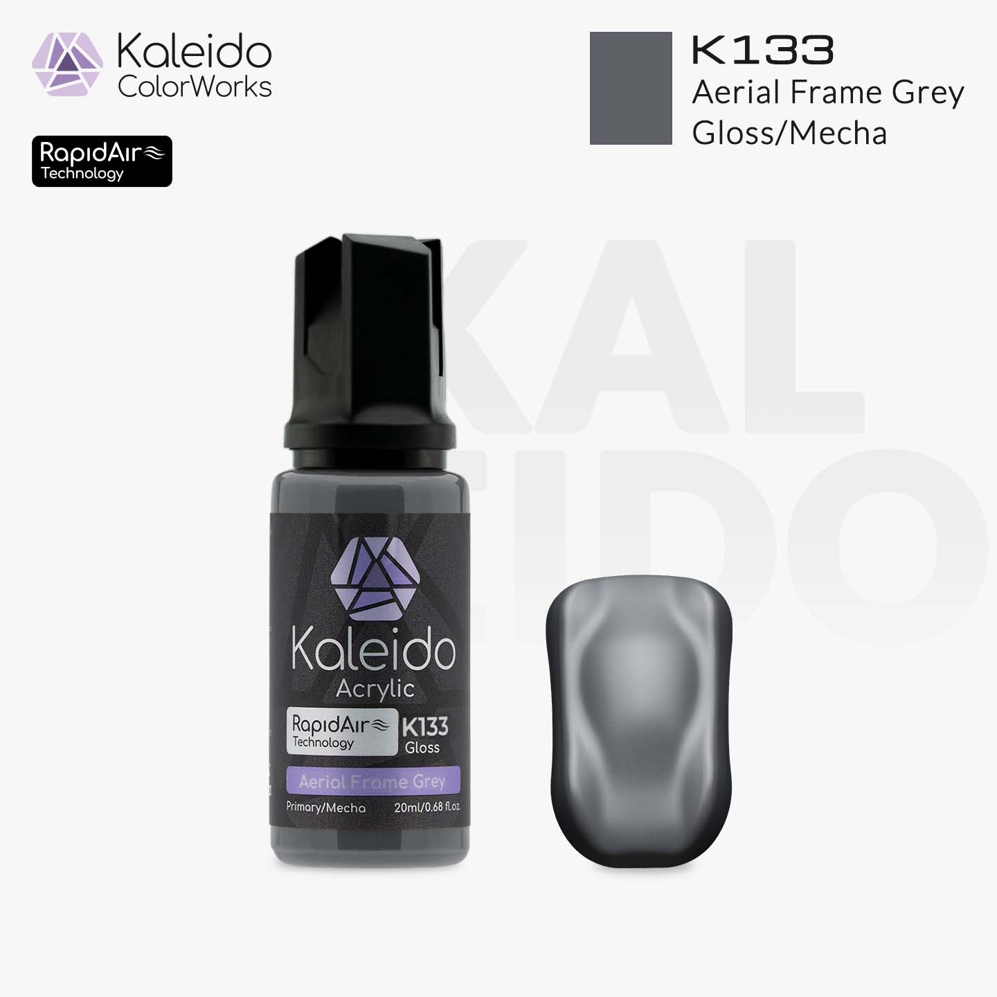 K133 Aerial Frame Grey X 6