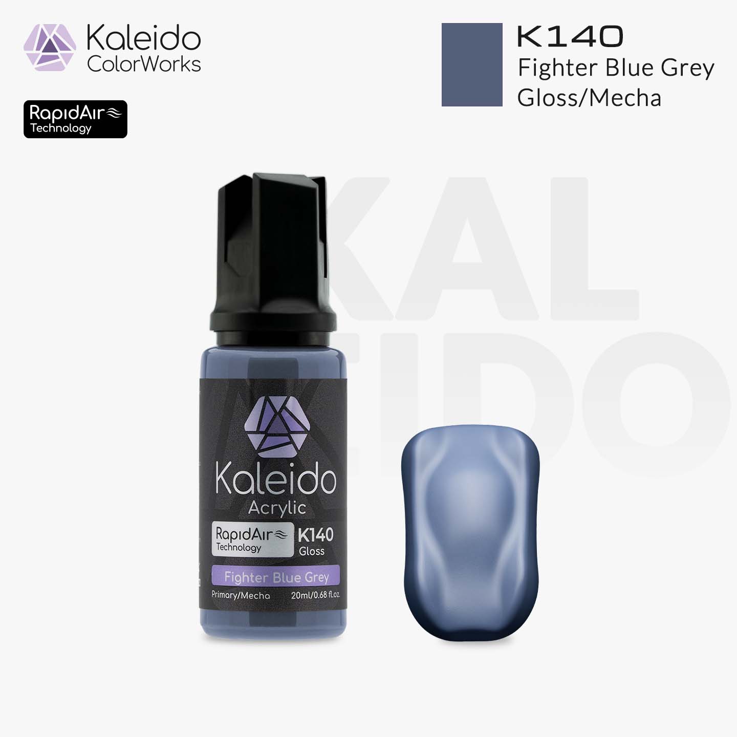 K140 Fighter Blue Grey X 6