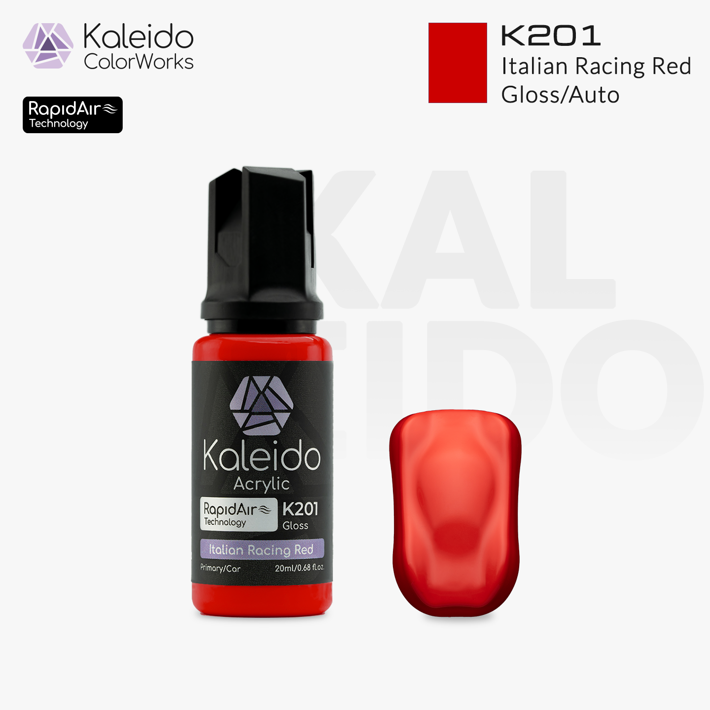 K201 Italian Racing Red X 6