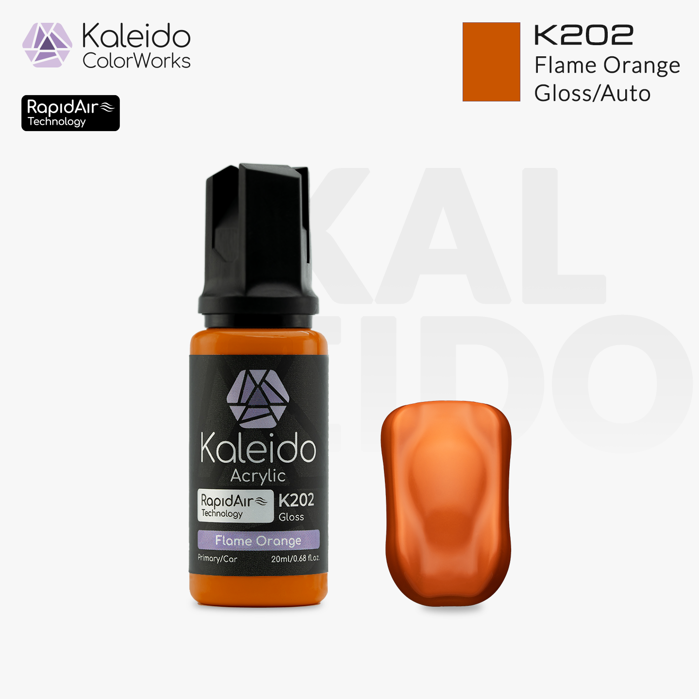 K202 Flame Orange X 6