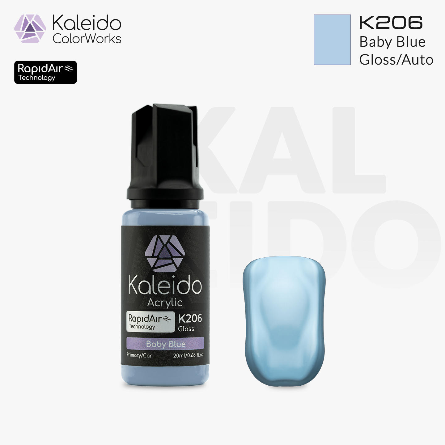 K206 Baby Blue X 6