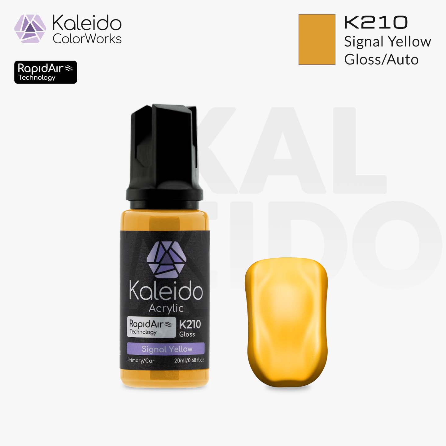 K210 Signal Yellow X 6