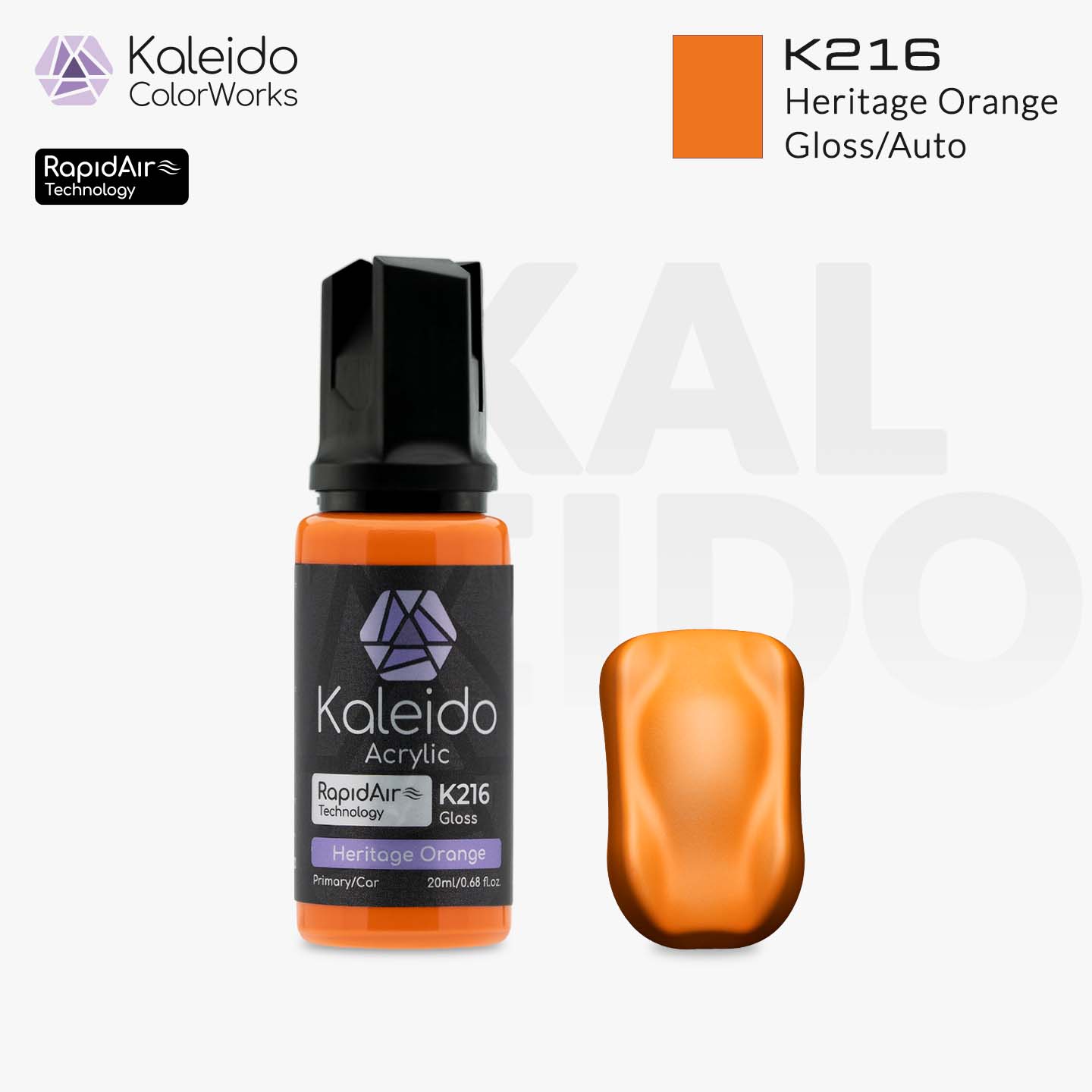 K216 Heritage Orange X 6