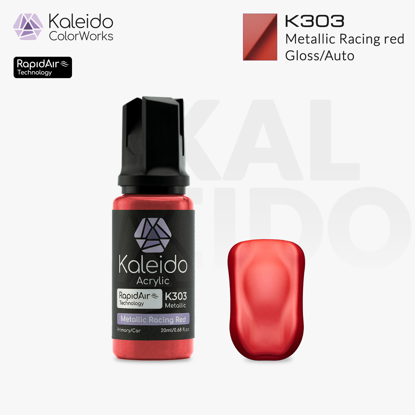 K303 Metallic Racing red X 6