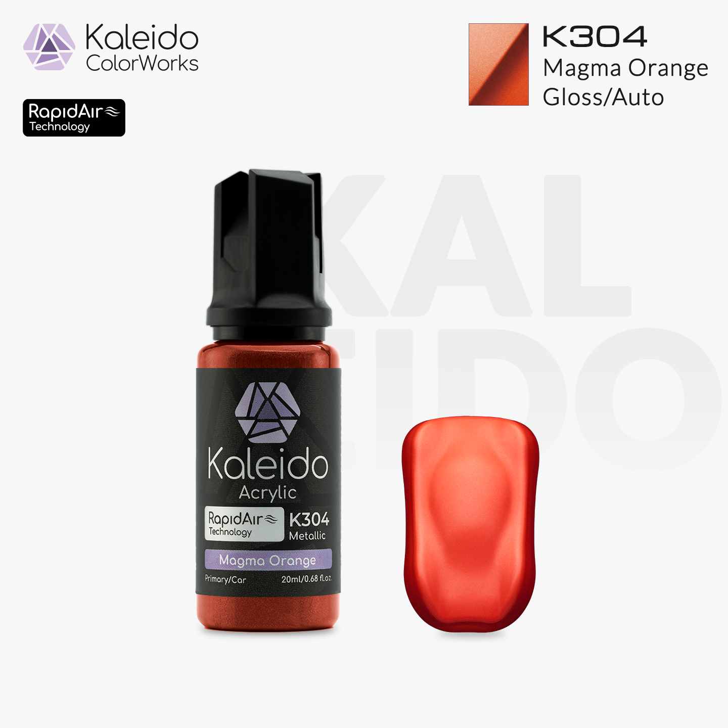 K304  Magma Orange X 6