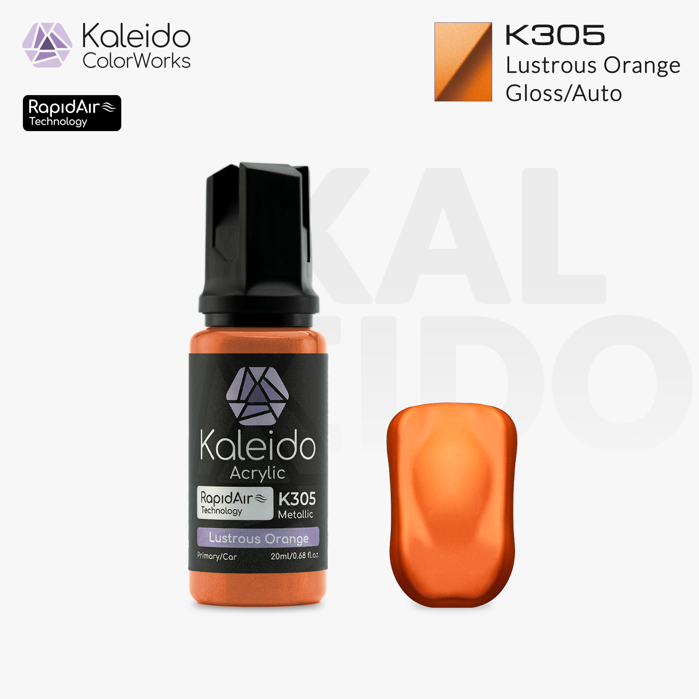 K305 Lustrous Orange X 6