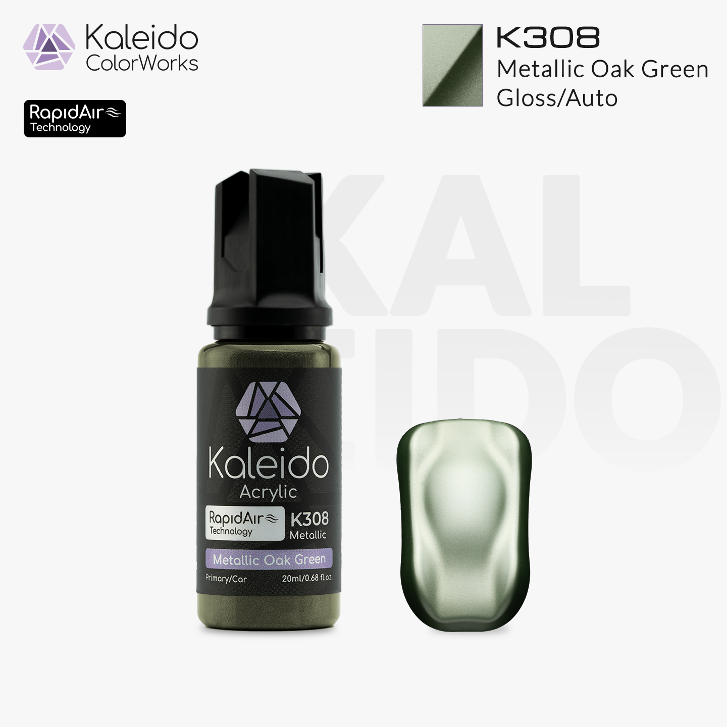 K308 Metallic Oak Green X 6