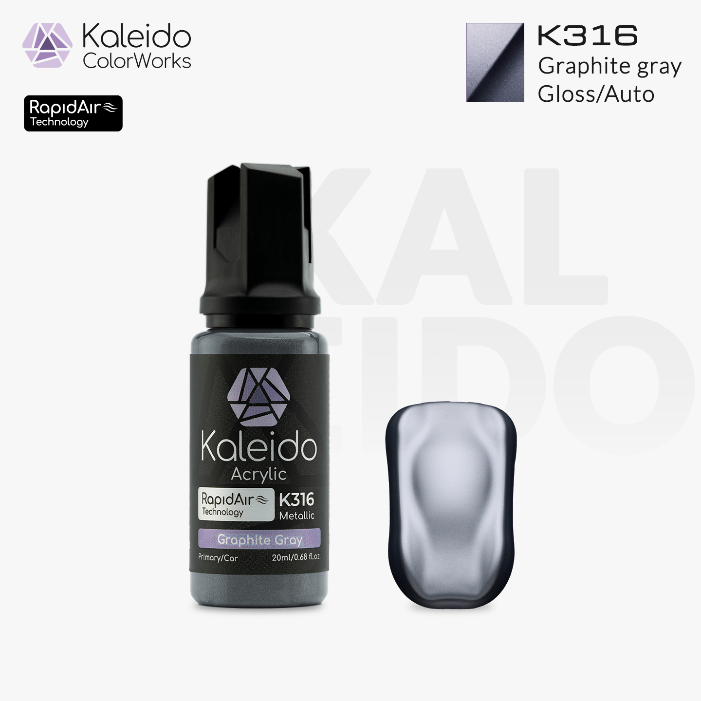 K316 Graphite gray X 6