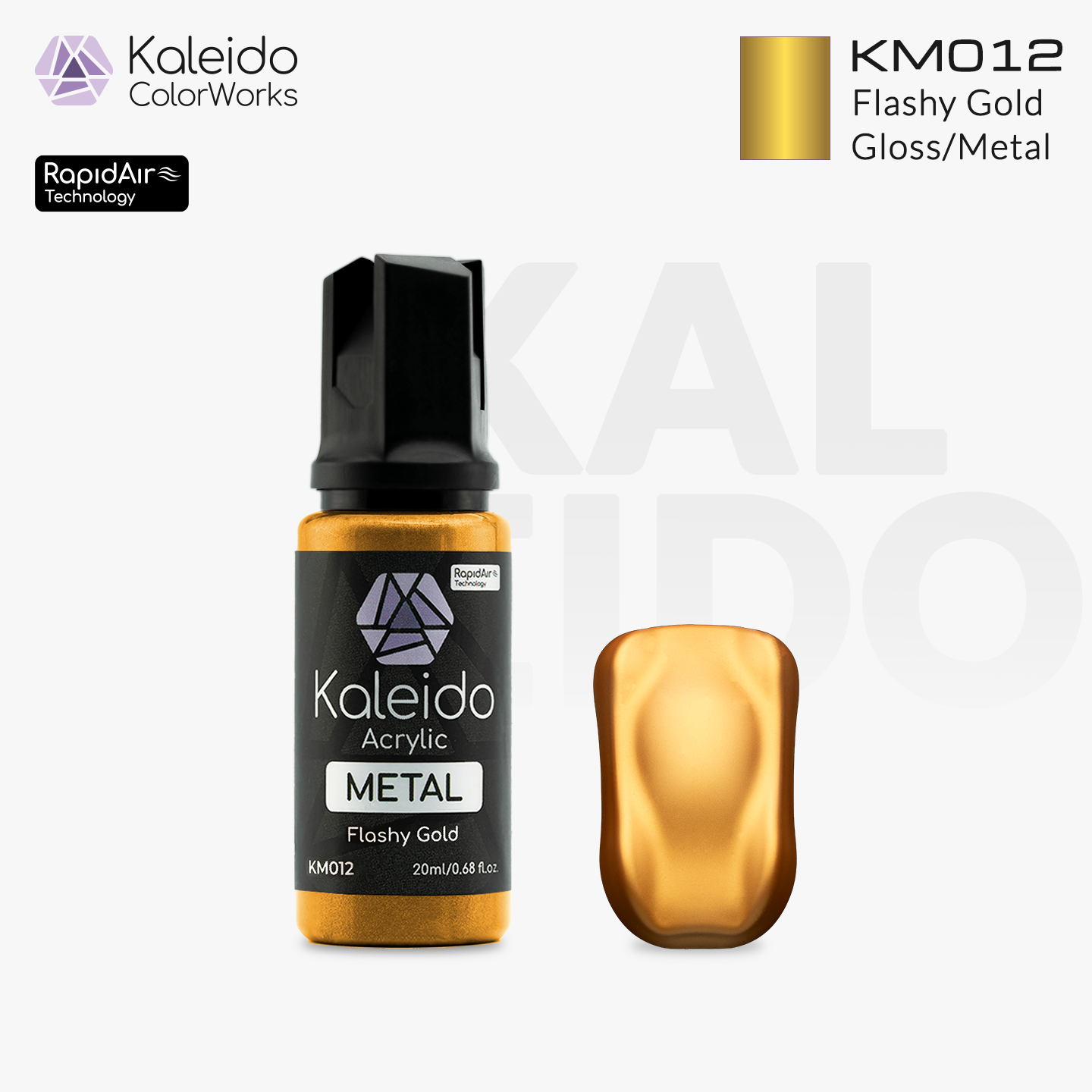 KM012 Flashy Gold X 6