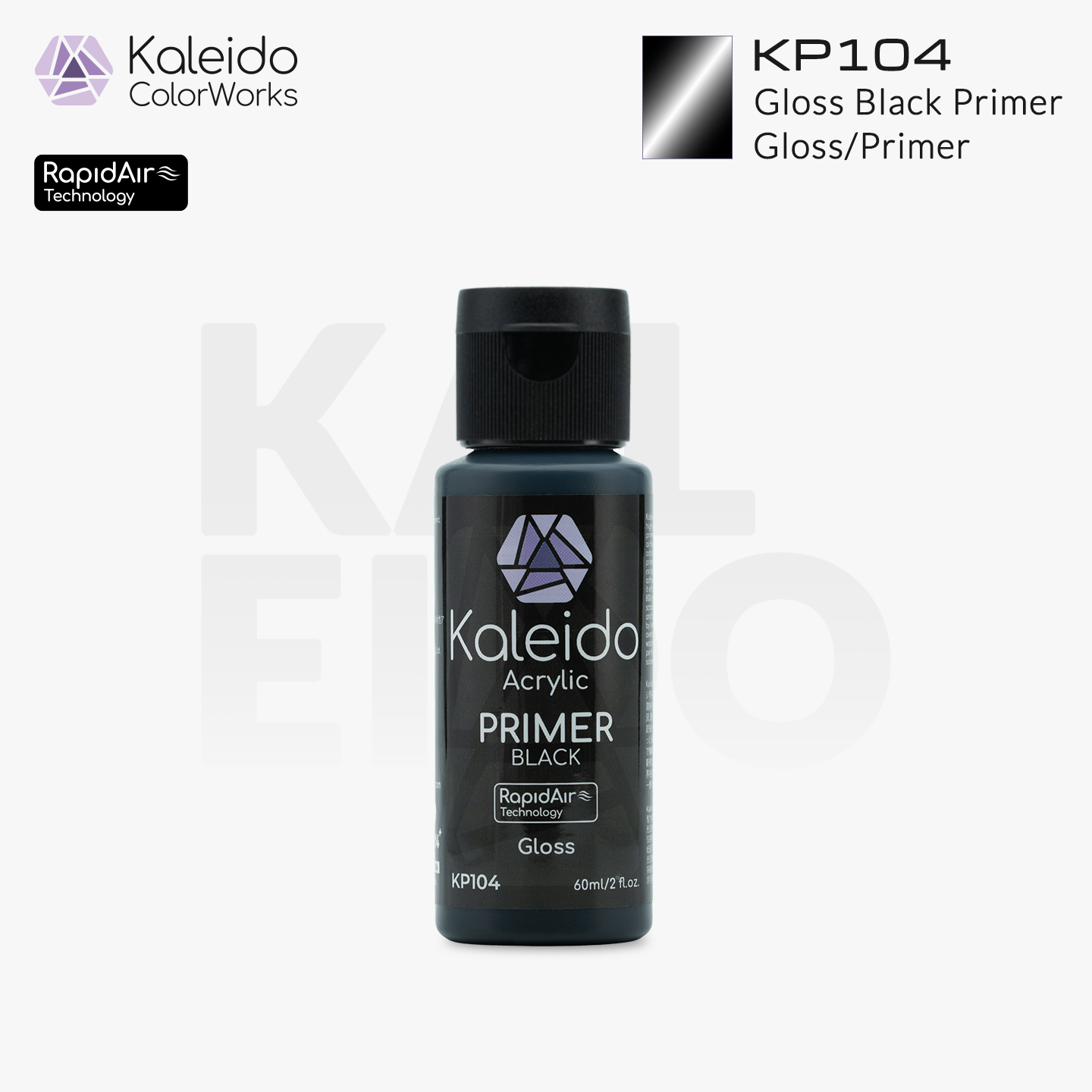 KP104 Gloss Black Primer X 6