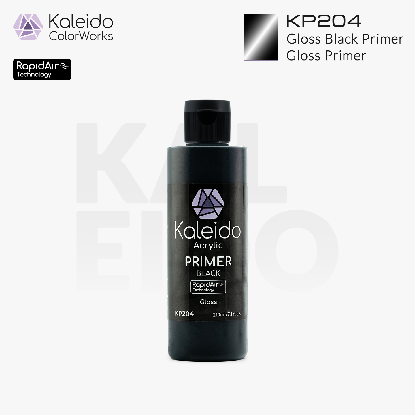 KP204 Gloss Black Primer X 6