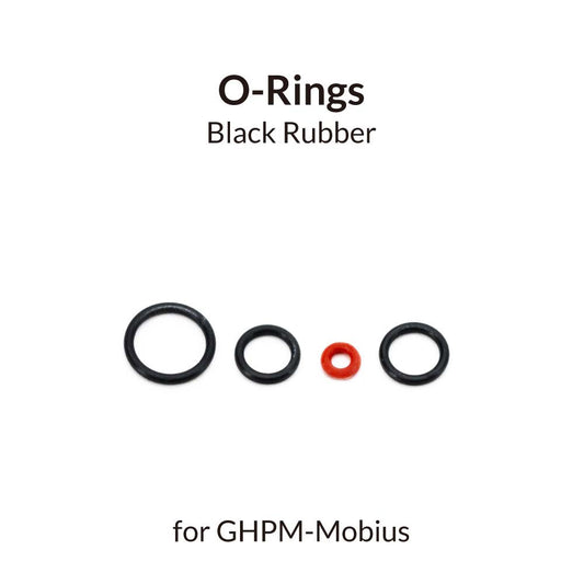 Airbrush Black O-Rings only for Premium Mobius