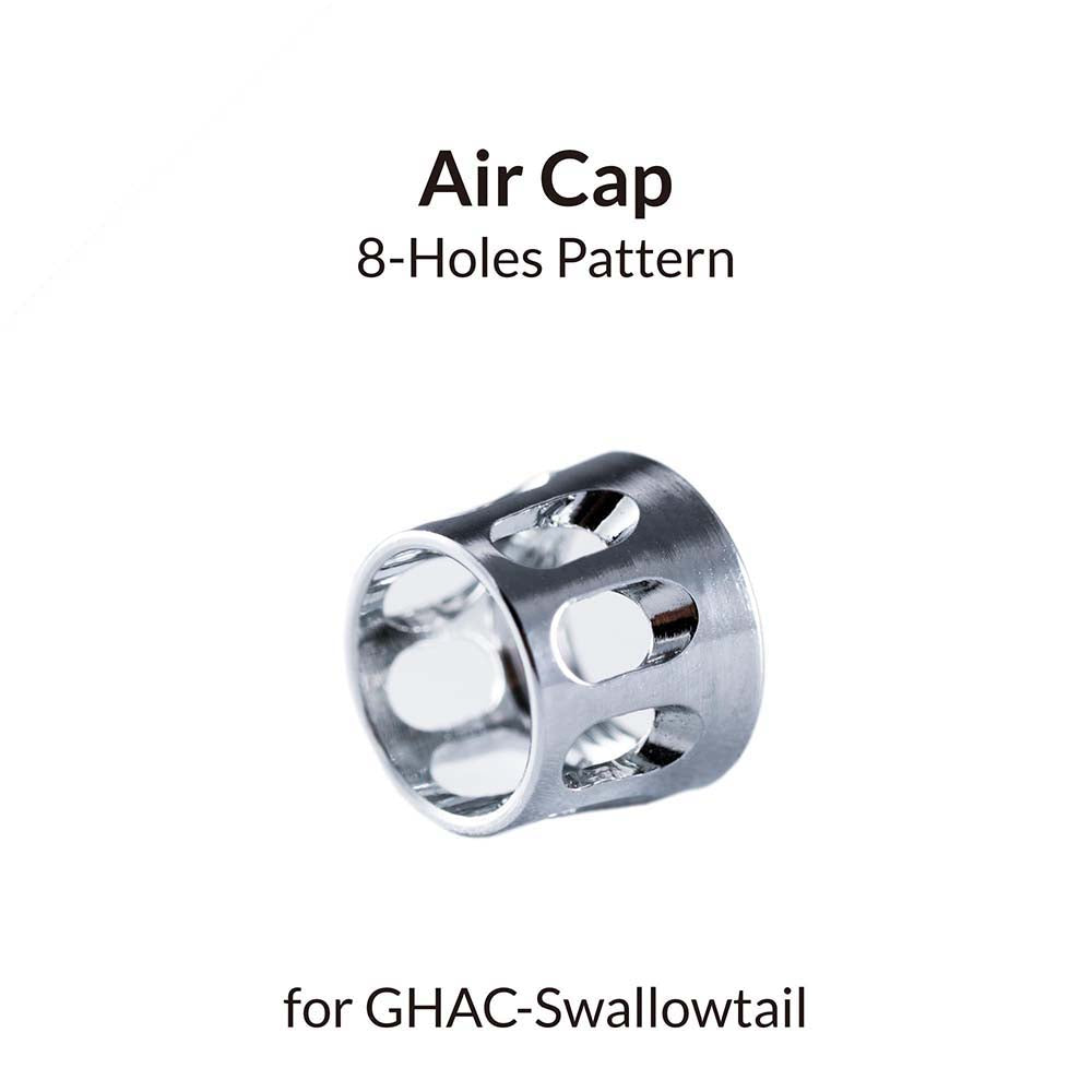 Airbrush 8-Holes Pattern Air Cap for GHAC-Swallowtail